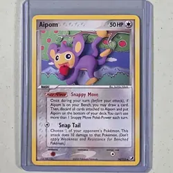 Aipom 34/115 Unseen Forces Regular Pokemon TCG Uncommon 2005 LP - Image 1