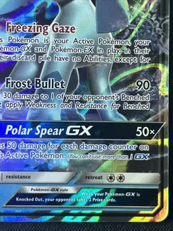 Pokemon Glaceon GX 39/156 - TCG Sun & Moon - Ultra Prism - Image 5