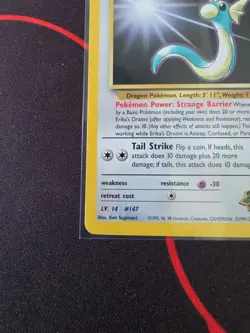 Pokemon TCG Erika's Dratini Gym Heroes 42/132 Uncommon Non-Holo NM - Image 4