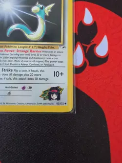 Pokemon TCG Erika's Dratini Gym Heroes 42/132 Uncommon Non-Holo NM - Image 5