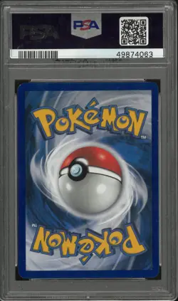 2002 Pokemon Expedition Holofoil Dugtrio 10/165 SWIRL PSA 7 - Image 2