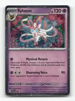 SYLVEON (COSMOS HOLO) SCARLET & VIOLET PROMO 172 POKEMON NM/M - Image 1