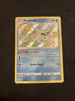 Pokemon TCG Frosmoth Shining Fates SV034/SV122 Holo Shiny Holo Rare - Image 1
