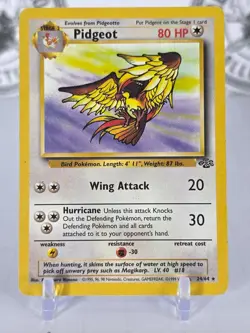 PIDGEOT JUNGLE 24/64 KAGEMARU HIMENO POKEMON - Image 1