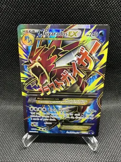 M Gyarados EX Mega Full Art Holo Ultra Rare 115/122 Breakpoint Pokemon TCG. NM - Image 1
