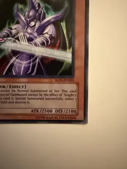 Dark Magician Knight (Reshef of Destruction) (Secret Rare) ROD-EN001 - NM - Image 4