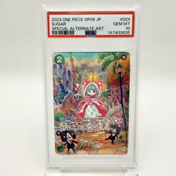 PSA 10 Sugar SR Special Alternate Art OP04-024 2023 ONE PIECE Card Japanese - Image 4