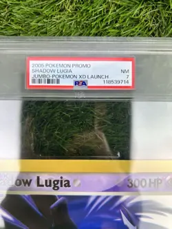 2005 Pokemon Shadow Lugia Jumbo PSA 7 POP 7 Ultra Rare - Image 3