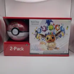 Pokemon TCG Prismatic Evolutions Elite Trainer Box + Poke Ball Sam's Club Bundle - Image 1