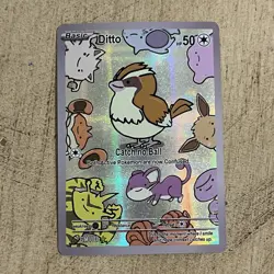 After Skool Hobby Ditto Pidgey 07 Series 2 Holo Pokemon Fan Art Genetic Mystery - Image 1