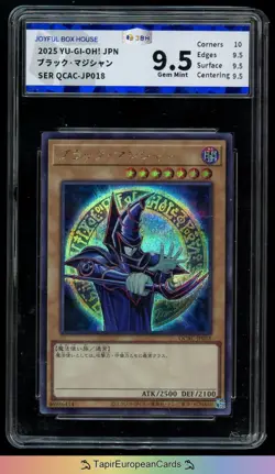 Dark Magician 2025 Yugioh JPN SER QCAC-JP018 JBN 9.5 GEM Mint PSA - Image 1
