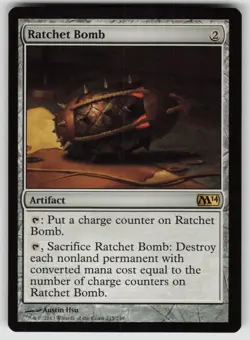 Ratchet Bomb 215 Rare Magic 2014 (M14) Magic: The Gathering Near Mint - Image 1