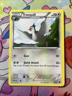 Tranquill - Zoroark Trainer Kit 15/30 Pokemon Card TCG - LP - Image 1