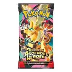 Pokemon TCG Ascended Heroes Booster Pack Sealed English - Image 1