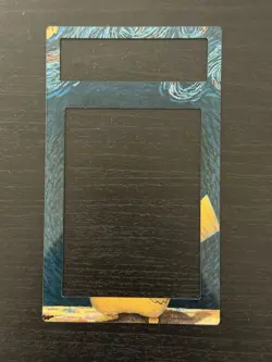 Extended Art Slab Case/Guard for PSA Pokemon Pikachu with Grey Felt Hat Van Gogh - Image 3