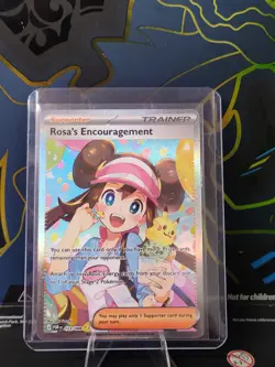 Rosa’s Encouragement SIR 123/088 - Pokemon Mega Evolution Perfect Order English - Image 1