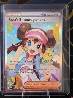 Rosa’s Encouragement SIR 123/088 - Pokemon Mega Evolution Perfect Order English - Image 2