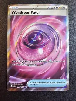 Wonderous Patch 117/088 M/NM Ultra Rare Perfect Order Pokemon TCG - Image 1