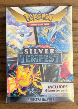 Pokemon TCG: Sword & Shield - Silver Tempest Booster Bundle Factory Sealed 820650851544 - Image 1