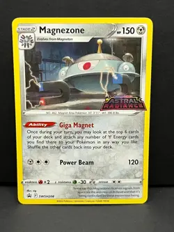 Magnezone Prerelease SWSH208 Holo Promo Astral Radiance Promo Pokemon Near Mint - Image 1