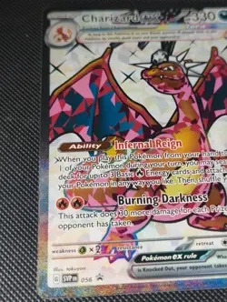 Pokemon TCG Charizard EX SVP056 Black Star Promo Full Art Holo Rare NM - Image 4