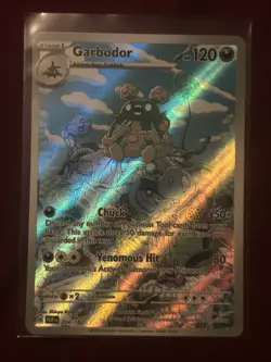 Pokemon TCG Garbodor #204/182 Sv04: Paradox Rift - Image 1