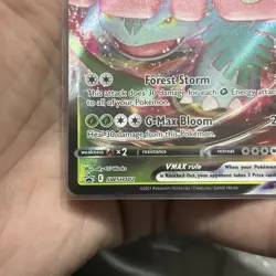 Pokemon TCG Venusaur VMAX SWSH102 Full Art Holo Black Star Promo - Image 5