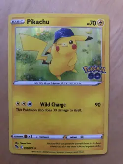 Pokemon Pokemon Go 028/078 Holo Rare TCG Pikachu - Image 1