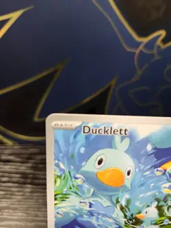 Ducklett 109/086 Illustration Rare IR - English Pokemon Full Art White Flare NM - Image 2