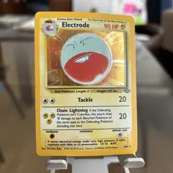 Pokemon TCG Electrode Jungle 2/64 Holo Unlimited Holo Rare - Image 1