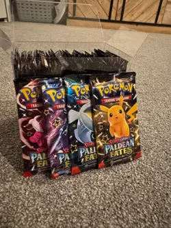 Pokemon TCG S&V - Paldean Fates Booster Pack Lot 36 FACTORY SEALED NEW PACKS - Image 1