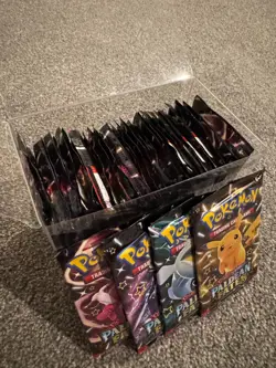 Pokemon TCG S&V - Paldean Fates Booster Pack Lot 36 FACTORY SEALED NEW PACKS - Image 2