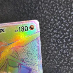 Pokemon TCG Rayquaza GX 177/168 SM Celestial Storm Secret Rare Full Art Holo - Image 5