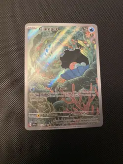 Clamperl 195/182 Illustration Rare (IR) - Pokemon TCG Destined Rivals - NM - Image 1