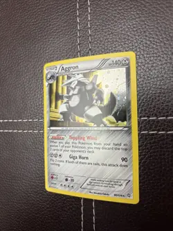 Pokemon TCG - Aggron - 80/124 - Dragons Exalted - LP Cosmos Holo Rare (2012) - Image 2