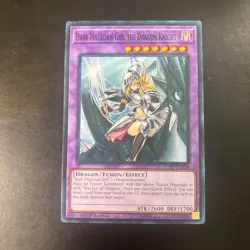 Dark Magician Girl the Dragon Knight Legendary Dragon Decks LEDD-ENA36 Yugioh LP - Image 1