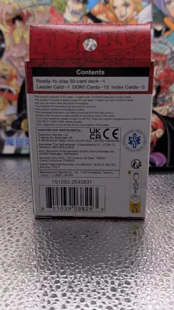 Straw Hat Crew ST-01 1st Edition Starter Deck (Sealed) One Piece Card Game - Image 4