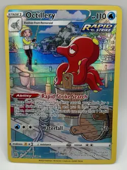 Octillery - TG03/TG30 - Pokemon Brilliant Stars Sword & Shield Holo Rare Card - Image 1