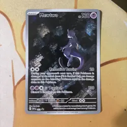 Mewtwo 052 Sv: Scarlet & Violet Promo Cards Holo - Image 1