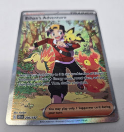Pokemon Ethan's Adventure Holo Card 236/182 Sv10: Destined Rivals - Image 1