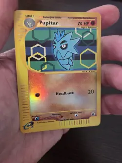 Pupitar 90/165 Expedition Base Set 2002 Reverse Holo Uncommon Card - NM - Image 3