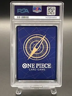 PSA 10 One Piece Monkey D Luffy OP10 118 SEC Parallel Card - Image 2