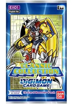 Digimon Card Game Classic Collection EX01 Booster Pack - Image 1