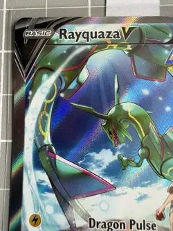 Rayquaza V (194/203) Evolving Skies Full Art Ultra Rare Pokemon Card! - Image 3