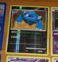 TCG POKEMON FRENCH HOLO CARD CARTE 69/147 METANG PV80 REVERSE VF FR ** PSB7 - Image 1
