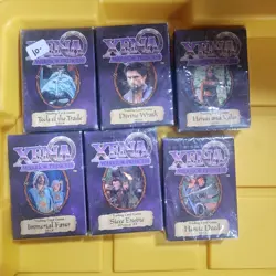 Xena Warrior Princess Trading Card Game Lot Of 6 Decks 1998 Wizards WotC D8 New - Image 1