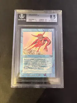 4 BGS 8.5 MTG Legends Boomerang/Wall of Vapor/Cyclopean Mummy/Cocoon - Image 2