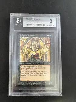 4 BGS Mint 9 MTG Legends Boomerang/Energy Tap/Cyclopean Mummy/Divine Offering - Image 4