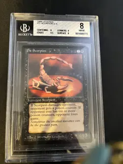 4 BGS 8 MTG Legends Pit Scorpion/Vampire Bats/Brine Hag/Remove Enchantments - Image 3