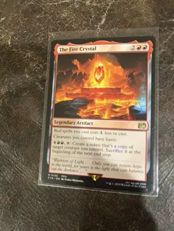 MTG The Fire Crystal R Final Fantasy #135 - Image 1